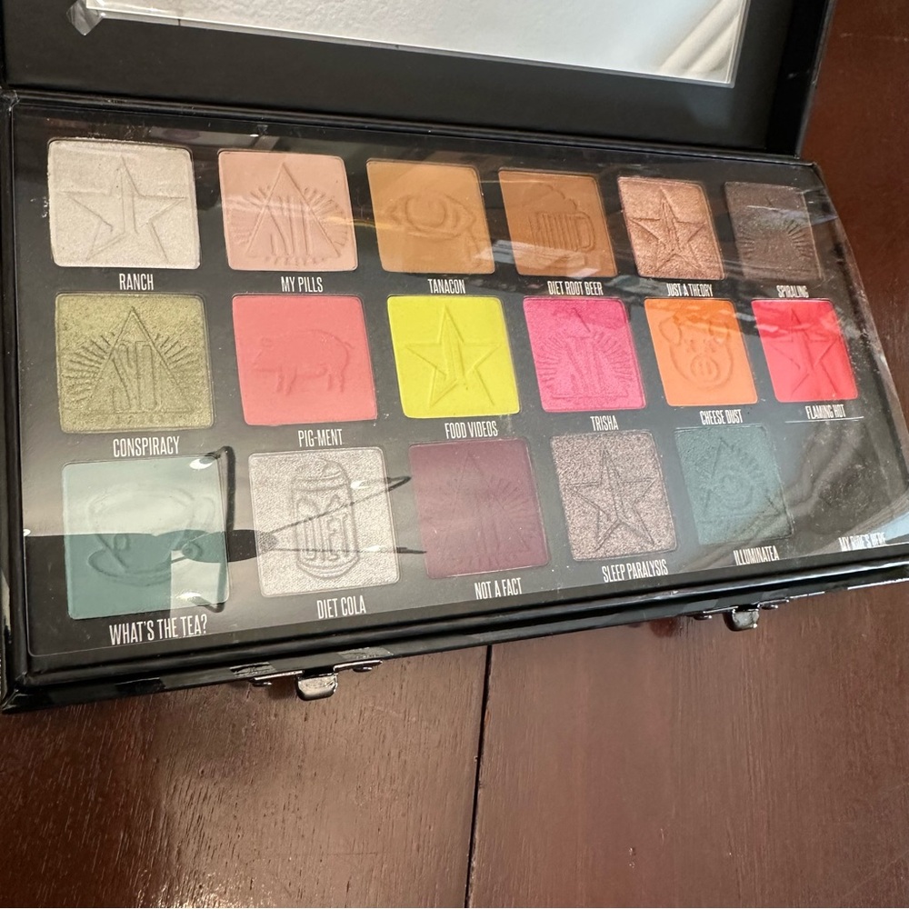 Jeffree Star Conspiracy Eyeshadow Palette Rare NWOT - Picture 4 of 8